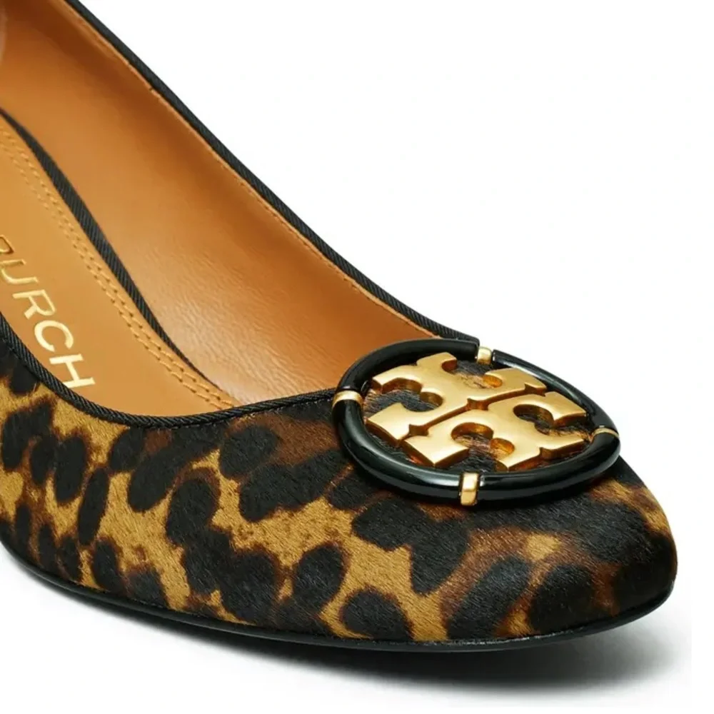 NEW! TORY BURCH LEOPARD PUMPS - Picture 4 of 10